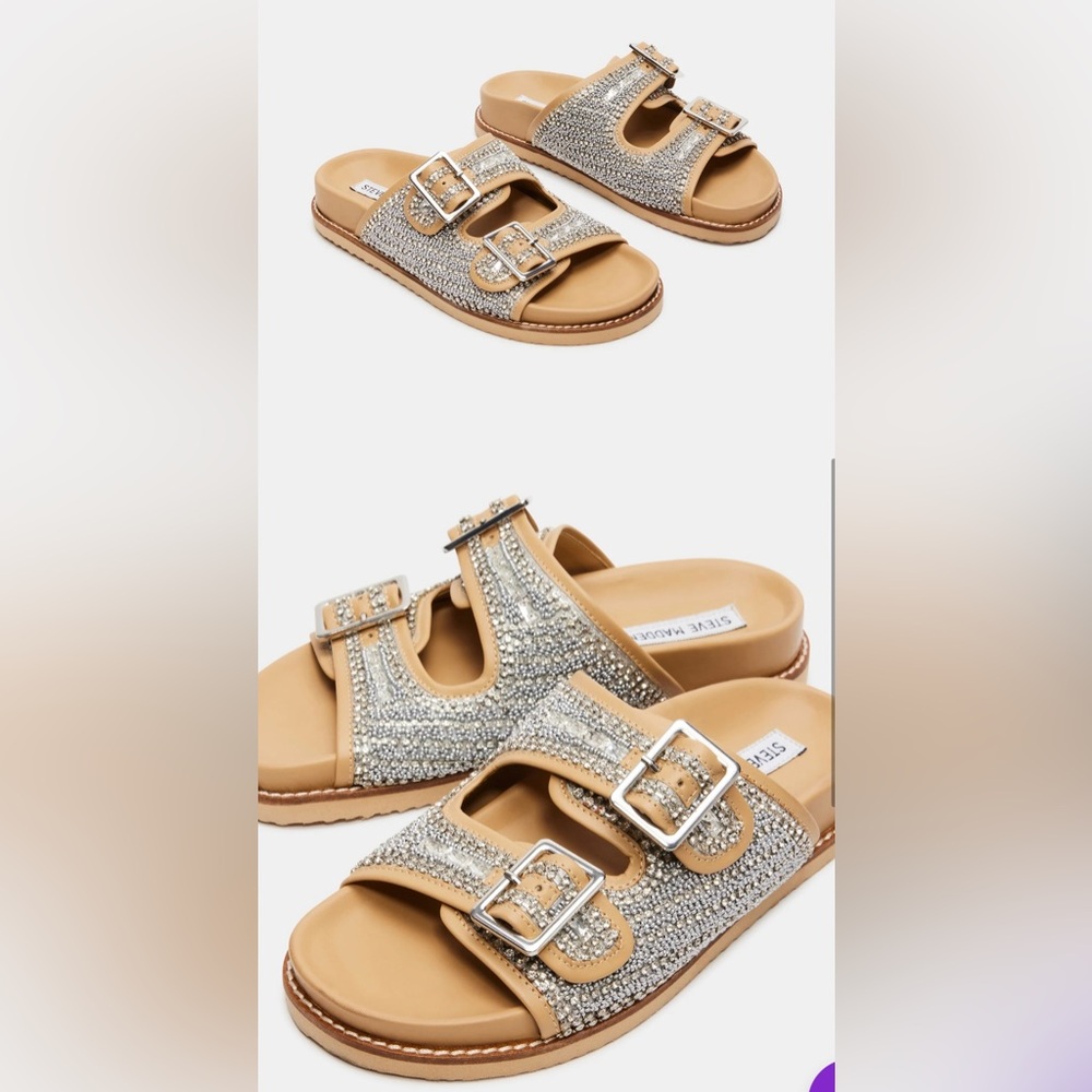 Steve Madden Rhinestone Cabo Sandals